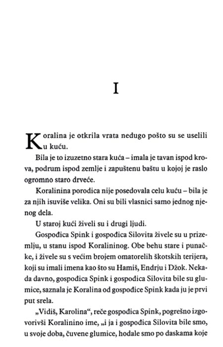 Koralina i Tajanstveni Svet, Nil Gejmen - detalj