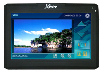Xdrive GPS-43B Navigacioni sistem sa SCG mapama - detalj