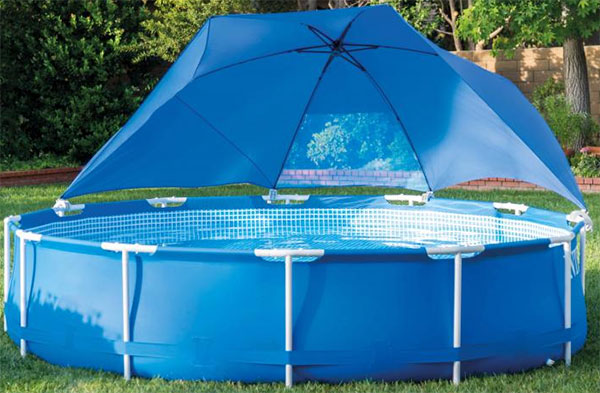 Suncobran za bazen - Zaštita od Sunca za bazene sa metalnom konstrukcijom Intex Pool Canopy 28050 - detalj