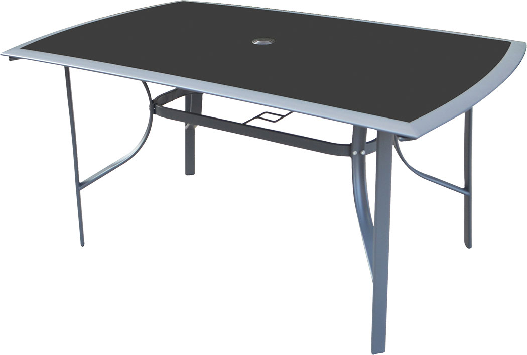 Baštenska Garnitura Sa Podesivim Stolicama - Leon - 6 Stolica i Sto Sa Staklom - detalj