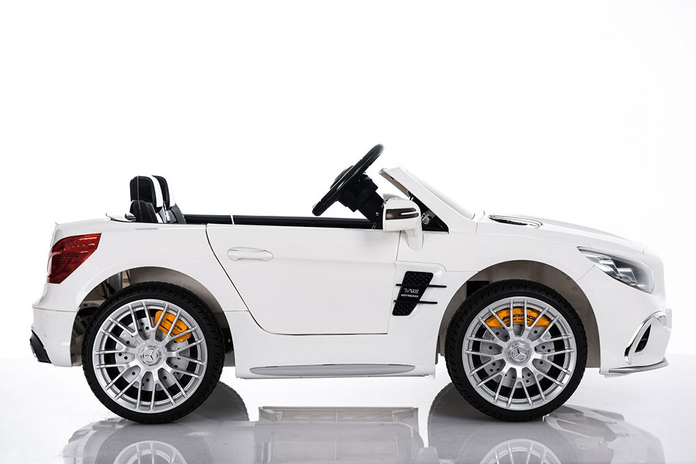 Dečiji auto na akumulator Mercedes SL 65 beli - detalj