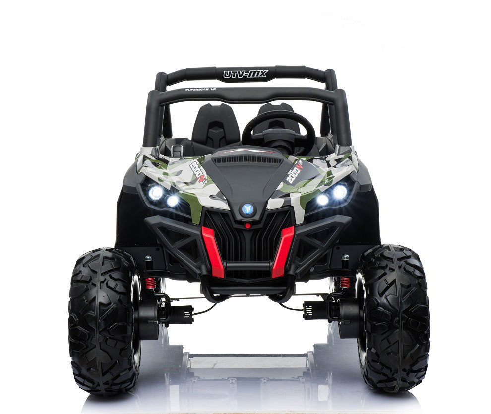 Dečiji auto na akumulator Džip Terenac ARMY - detalj