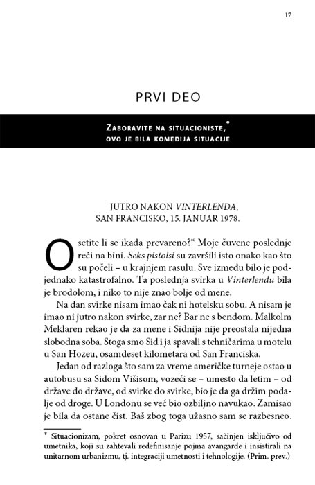 Roten: zabranjeno za Irce, crnce i pse, Džon Lidon - detalj