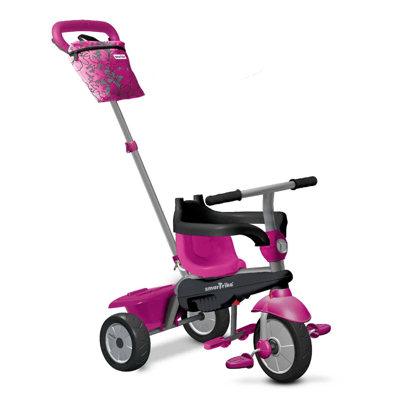 Smart Trike Tricikl VANILLA 4 u 1 Crno-beli - detalj