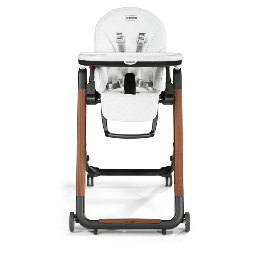 Peg-Perego Stolica za hranjenje SIESTA WOOD 2 u 1 Bianco - detalj