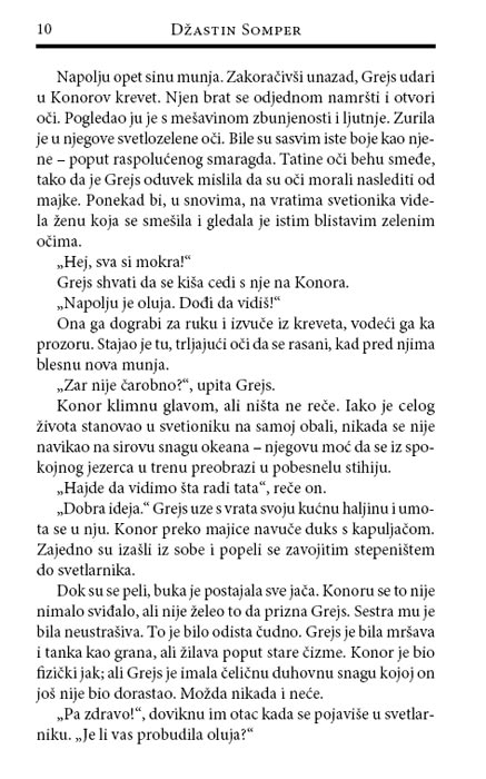 Vampirati - Demoni Okeana, Džastin Somper - detalj