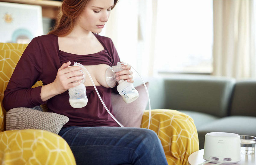 AVENT Električna pumpica za izmazanje TWIN 0874 - detalj