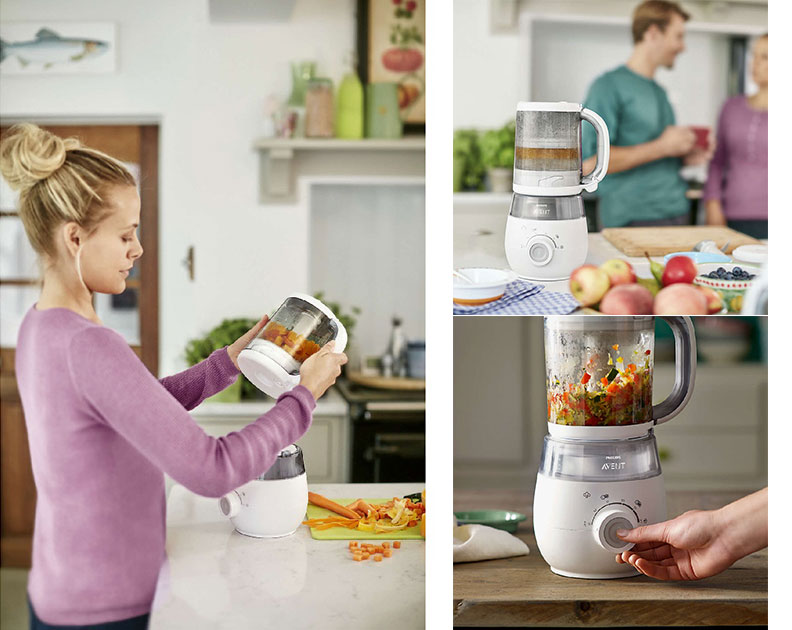 AVENT Aparat za pripremu zdrave hrane 4 u 1 SCF875/02 - detalj