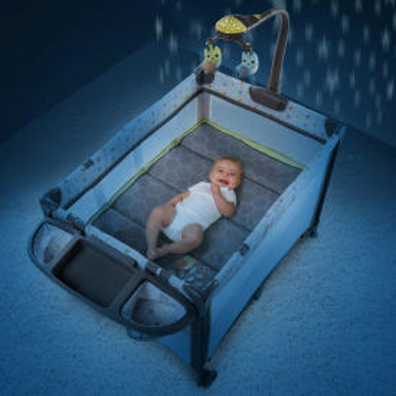 KIDS II Prenosivi krevetac Smart and Simple Travel Cot MARLO - detalj