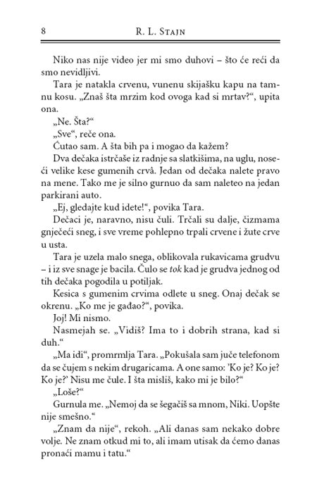 Groza Proza 3 :  Noć u Ukletoj Kući , R.L. Stajn - detalj