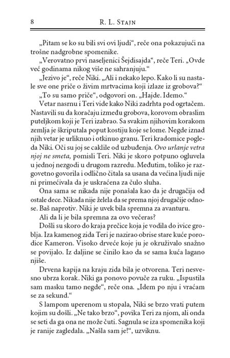 Ulica Straha 1 : Žurka Na Noć Veštica, R.L. Stajn - detalj