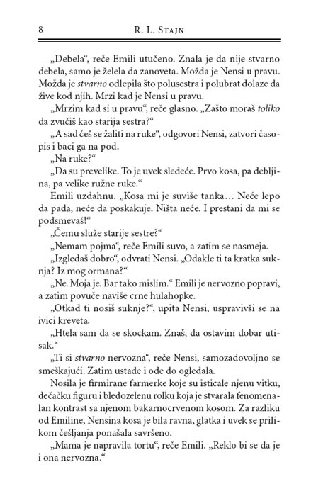 Ulica Straha 3 : Polusestra, R.L. Stajn - detalj