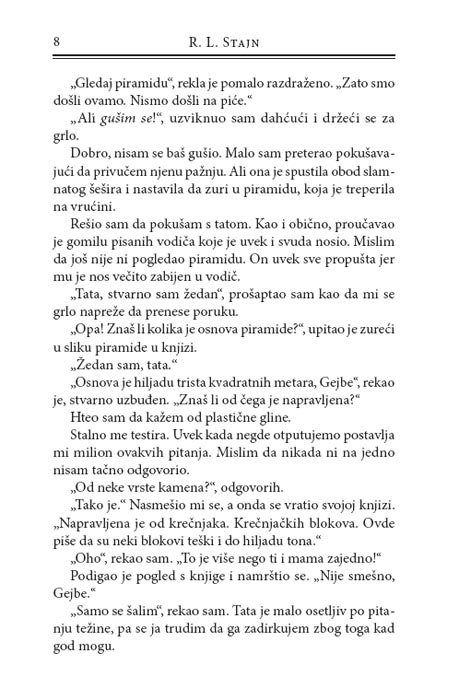 Grozomora 5 : Prokletstvo Mumijine Grobnice, R.L. Stajn - detalj