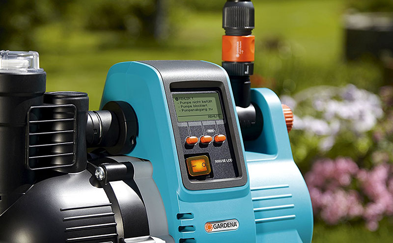 Gardena Comfort LCD Električna baštenska pumpa za pritisak vode 5000/5E 01759-20 - detalj