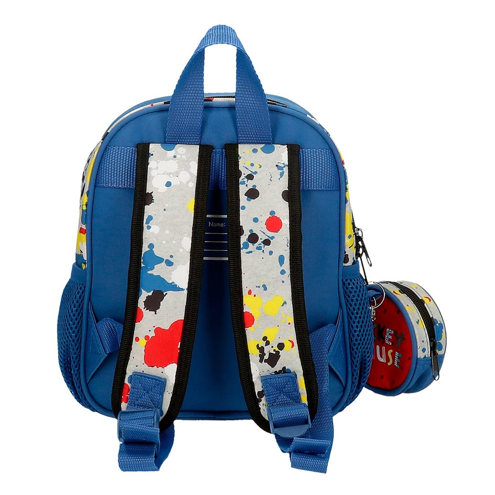 Ranac za vrtić 25cm Disney Mickey Color Mayhem 45720 - detalj