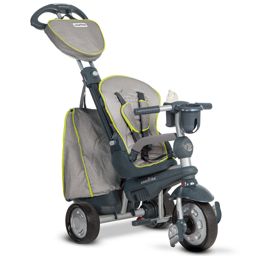 Smart Trike Tricikl EXPLORER 5 u 1 sivi - detalj