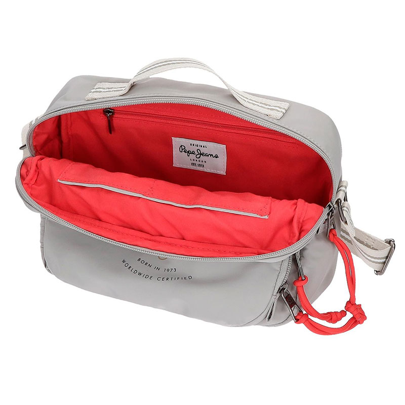 Pepe Jeans Neseser - kozmetička torba Yoga Gris 72245 - detalj