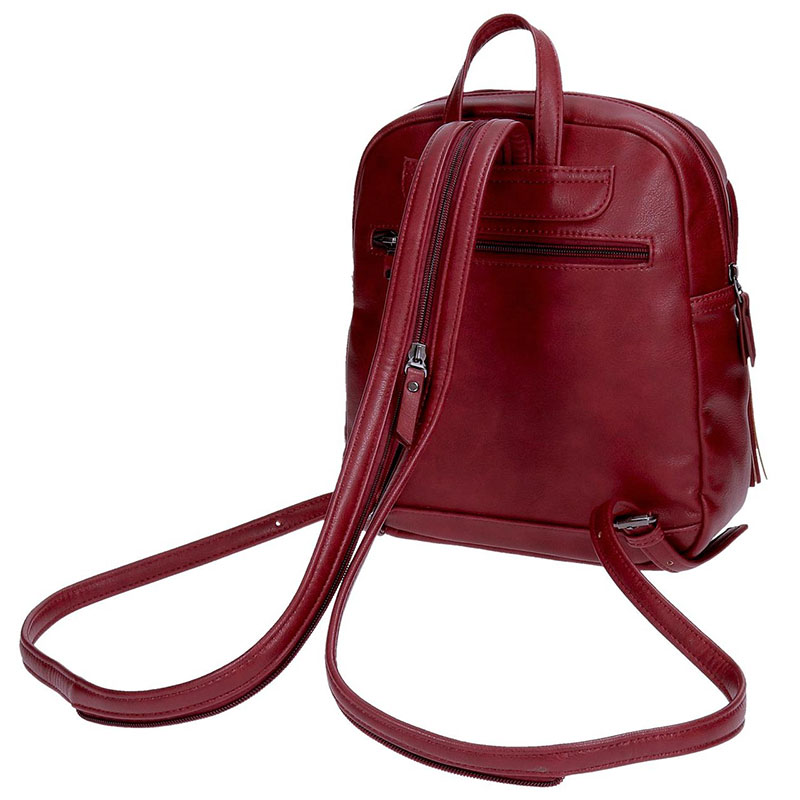 Ženski modni ranac Pepe Jeans Croc Red 70220 - detalj