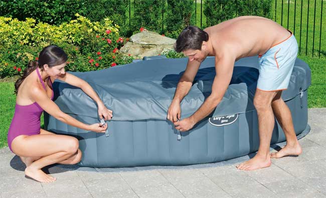 Jacuzzi sa grejačem Bestway Lay-Z-Spa Siena Airjet HMC 013 - detalj