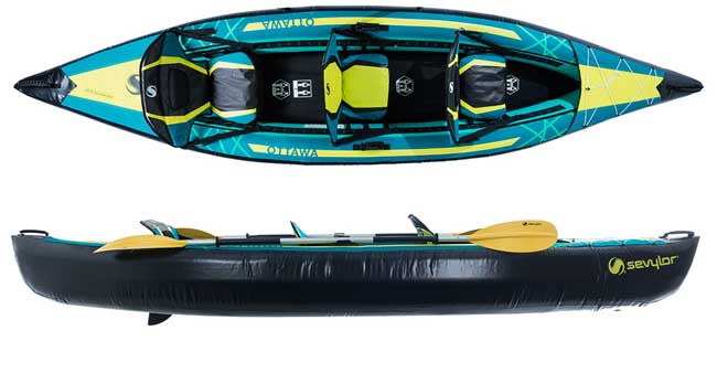 Kajak na naduvavanje Sevylor Ottawa 2000026702 - detalj