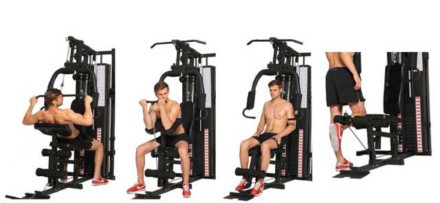 Kućna teretana sa tegovima Actuell Fitness 200000020456 - detalj