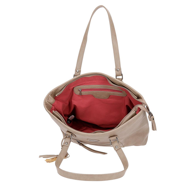 Pepe Jeans Ženska tašna Croc Beige 70275 - detalj