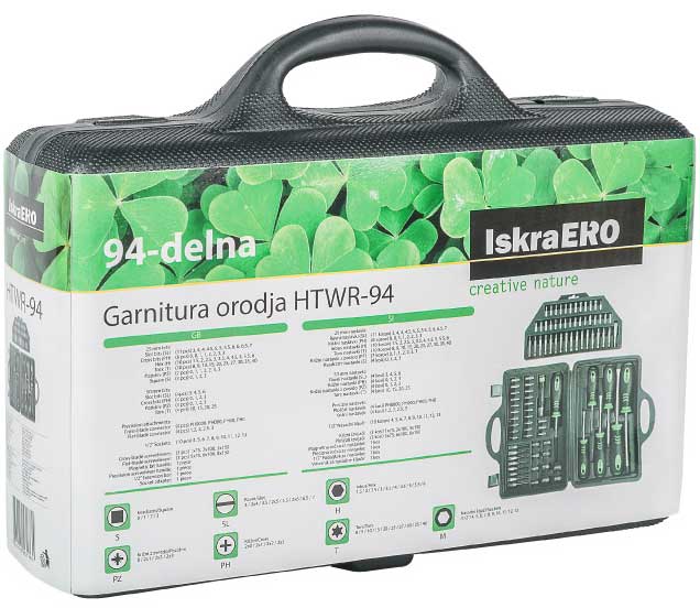 Set alata u koferu Iskra ERO 94 komada HTWR-94 - detalj