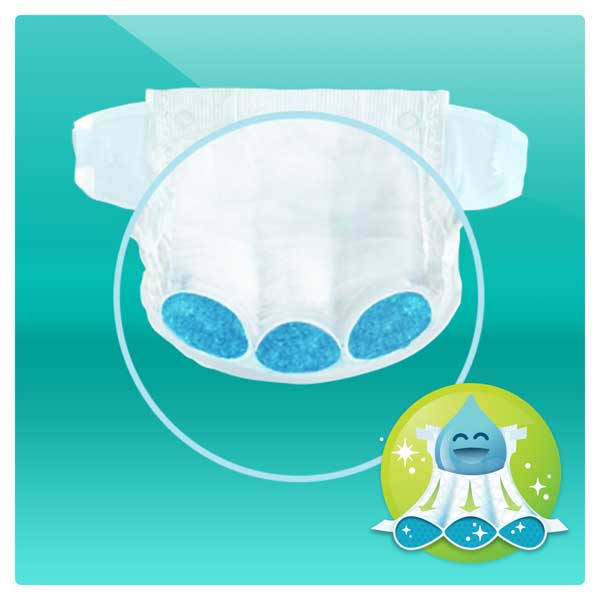 Pelene Pampers Active GBag Plus 4+  Maxi 9-16kg 96 kom. - detalj