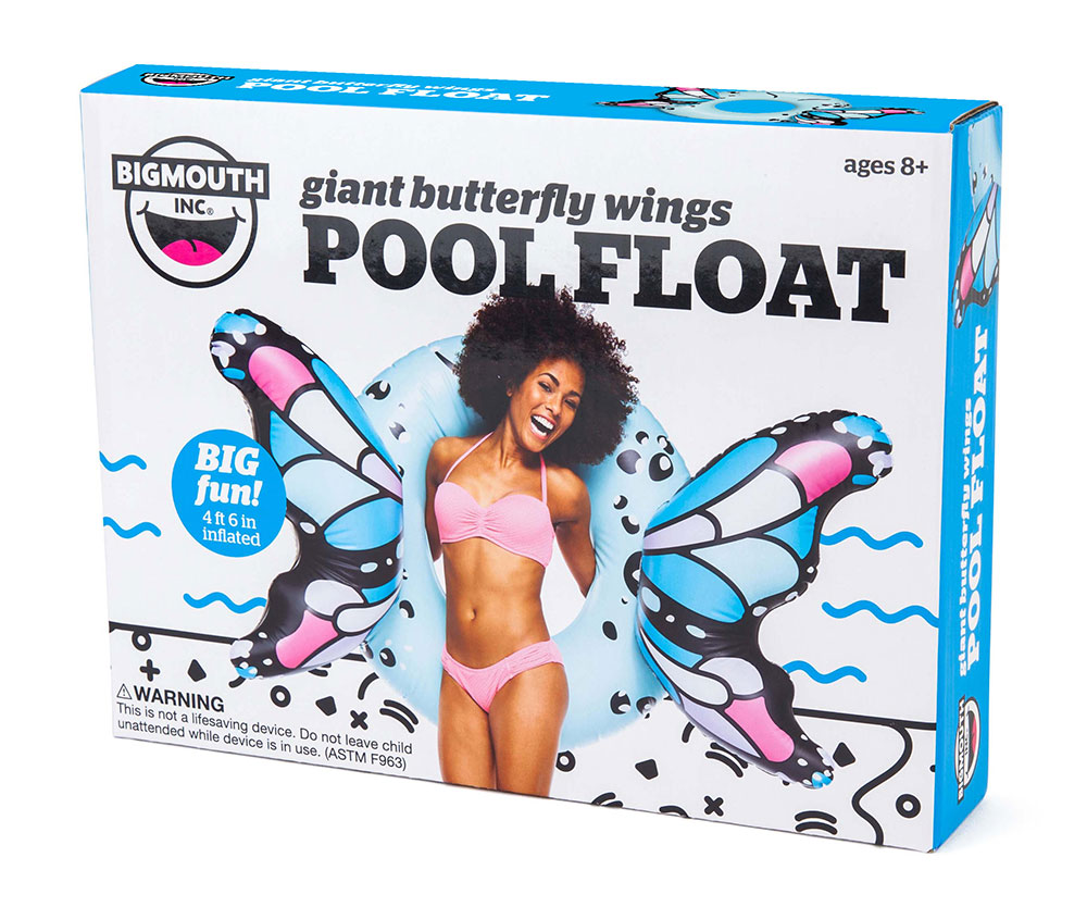 Guma za plivanje plavi leptir  - detalj