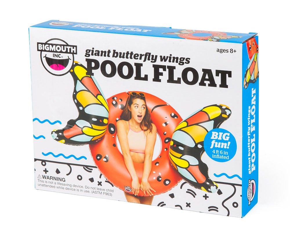 Guma za plivanje crveni leptir  - detalj