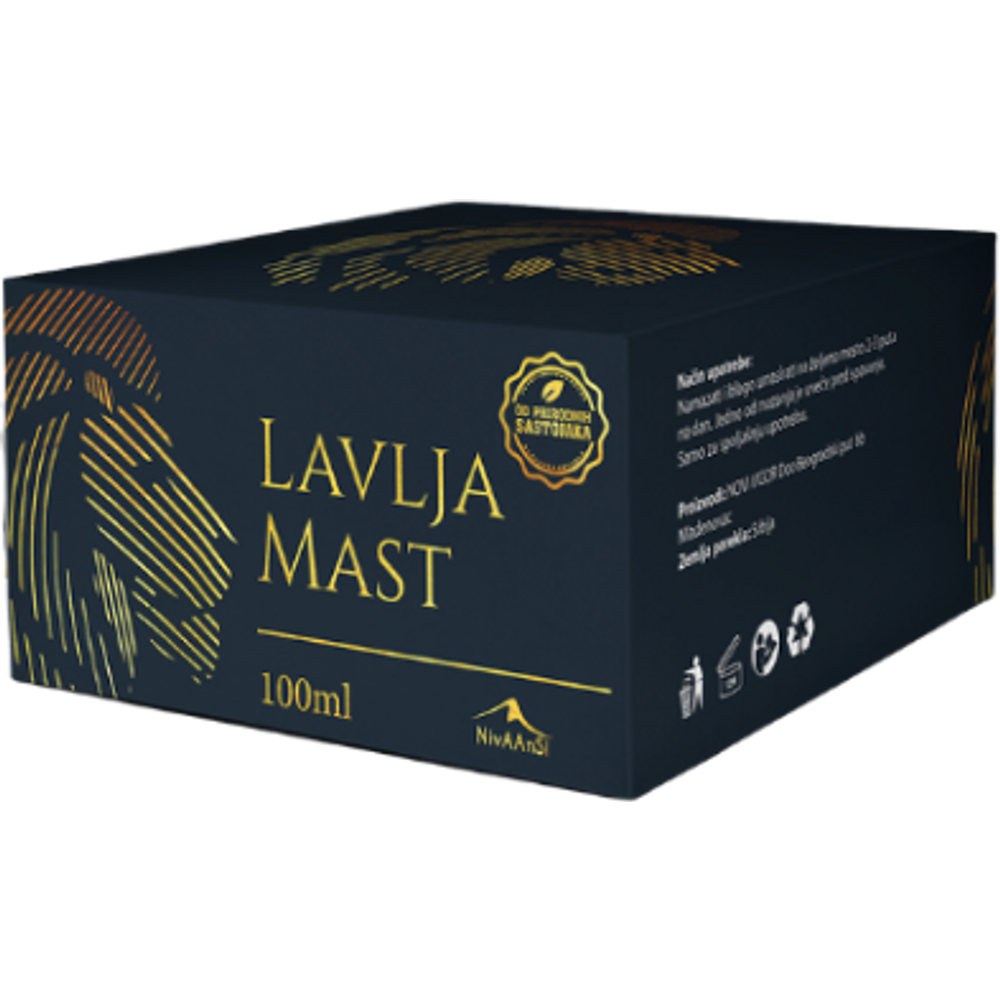 Lavlja mast 100ml - detalj