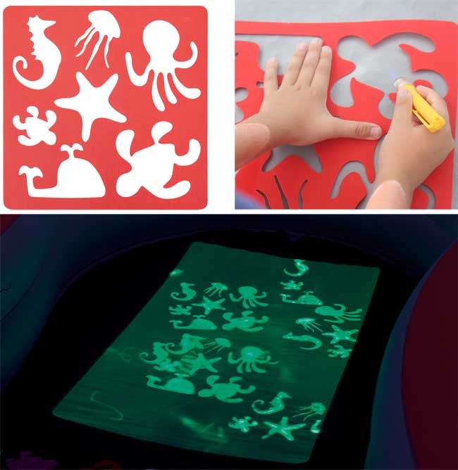 Bestway Dečiji bazen sa fluorescentnim efektima 54136 - detalj