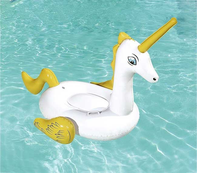 Bestway Igračka na naduvavanje za igru u vodi Jednorog 165x145 41114 - detalj