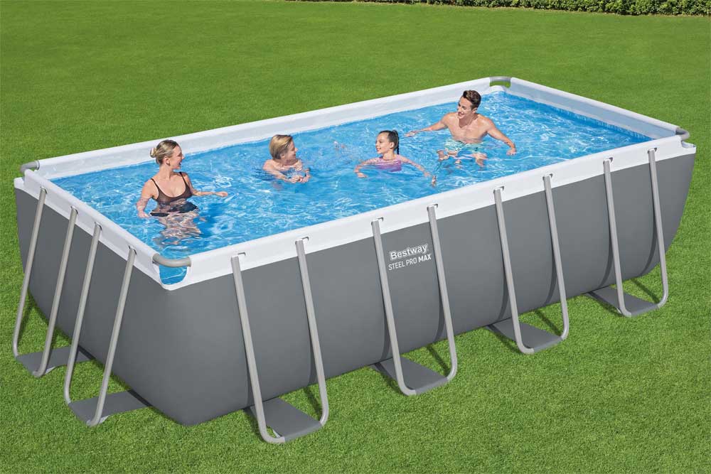 Bestway 56670 Pravougaoni bazen sa čeličnom konstrukcijom 488x244x122 - detalj