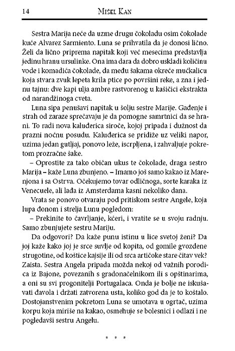 Kakao, Mišel Kan - detalj