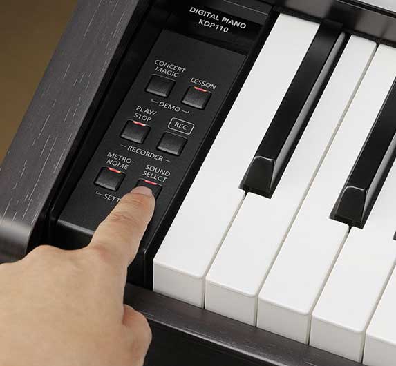 Kawai KDP110 električni klavir - detalj