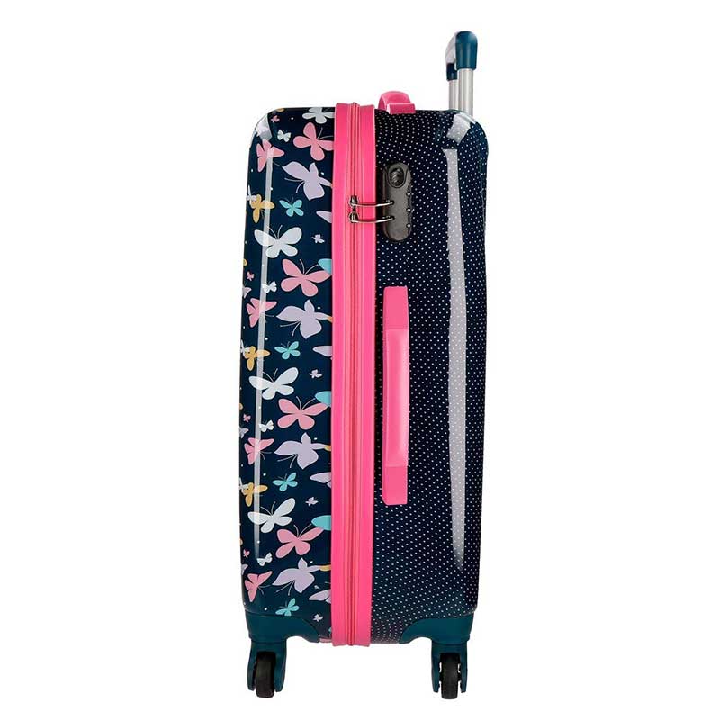 Roll Road Komplet ABS putnih kofera 55/65cm Butterfly 52319 - detalj