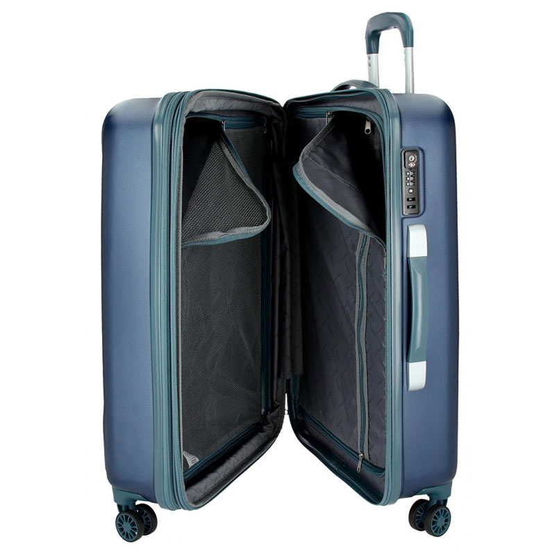 Komplet dva ABS kofera Movom Circus Blue 54295 - detalj