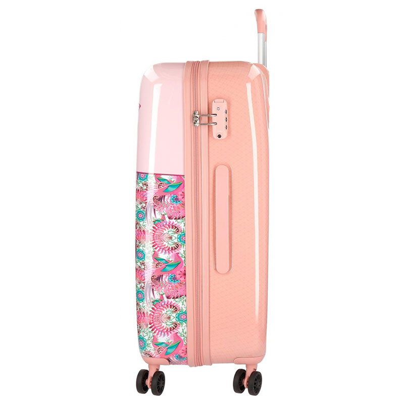 Komplet kofera Catalina Estrada Faisan Pink 55689 - detalj