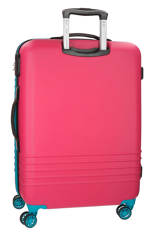 ABS Koferi za putovanja Roll Road India Fucsia 55795 - detalj