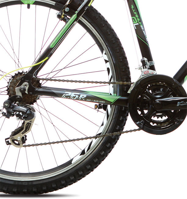 Bicikl Capriolo Monitor FS Man zelena 915438-20 - detalj