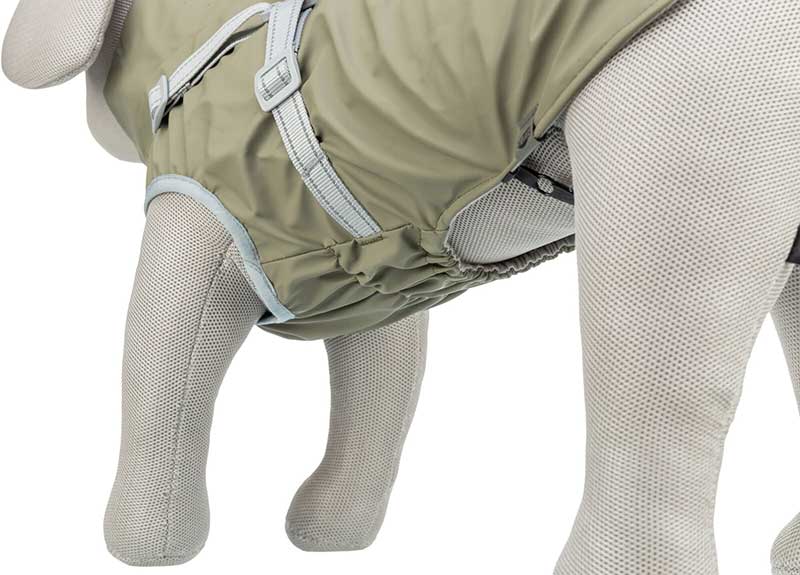 Odelo sa integrisanim amom za pse leđa 27cm Pontis olive 6801908 - detalj