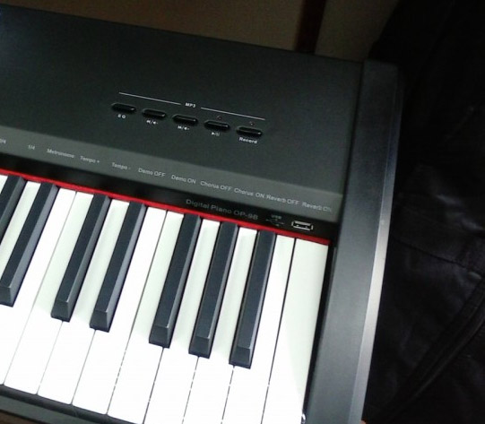 Digitalni klavir Moller OP-9B - detalj