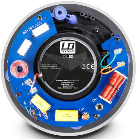 LD Systems CFL 52 ugradni zvučnik - detalj