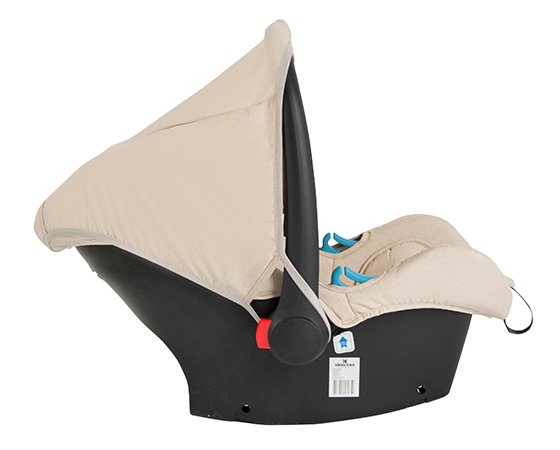KIKKA BOO Autosedište BALI Grey Melange 0-13kg - detalj