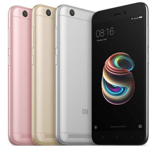 Telefon Xiaomi Redmi 5A EU 2/16G Gold Android 7.1 5+13MP - detalj