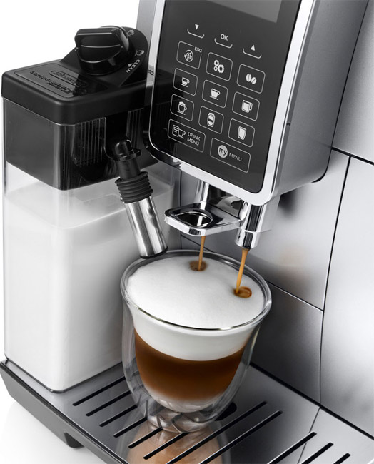 DeLonghi Aparat za espresso kafu Dinamica ECAM 350.75.S - detalj