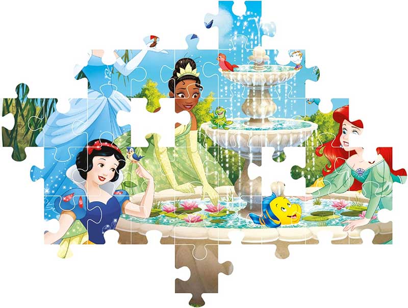 Puzzle slagalice 60 delova Disney Princess Clementoni 26064 - detalj