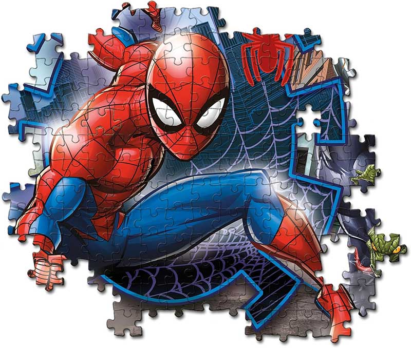 Puzzle slagalice 104 dela Disney Spider-man Clementoni 27116 - detalj
