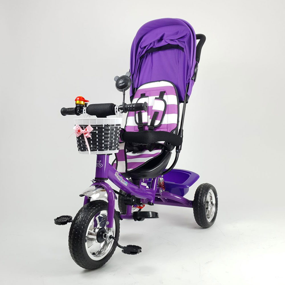 Tricikl Guralica Playtime AM406 ljubičasti - detalj